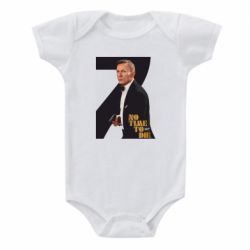 Детский бодик Агент 007 Не Время Умирать - PrintSalon