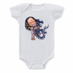Детский бодик Alien vs Predator - PrintSalon