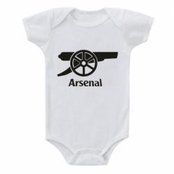 Детский бодик Arsenal simple logo - PrintSalon