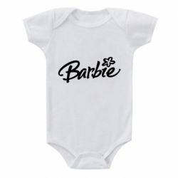 Детский бодик Barbie Logo - PrintSalon