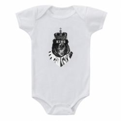 Детский бодик Bear King - PrintSalon