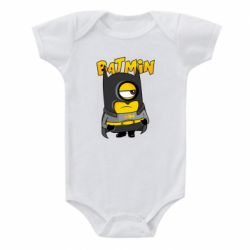 Детский бодик Бэтмин Миньон - PrintSalon