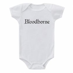 Детский бодик Bloodborne logo - PrintSalon