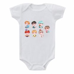 Дитячий бодік BTS cute boys-PrintSalon Дитячий бодік BTS cute boys