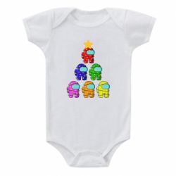 Дитячий бодік Christmas Tree Among Us - PrintSalon