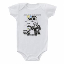 Детский бодик Come to the dark side, dominate or die - PrintSalon