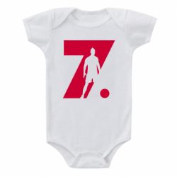 Детский бодик Cristiano Ronaldo Silhouette Art - PrintSalon
