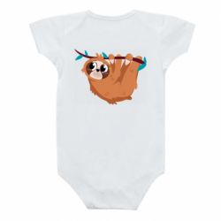 Детский бодик Cute sloth - PrintSalon