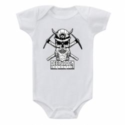 Детский бодик Deep Rock Galactic skull - PrintSalon