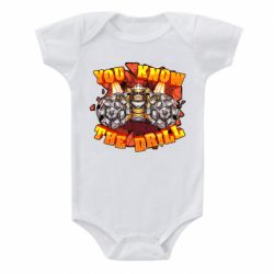 Детский бодик Deep Rock Galactic You know The drill - PrintSalon