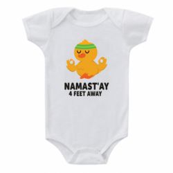 Детский бодик Duck Namast'ay Away - PrintSalon
