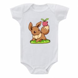 Дитячий бодік Eevee with Hoppip - PrintSalon