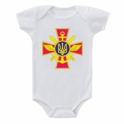 Детский бодик Эмблема ВСУ - PrintSalon