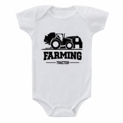 Детский бодик Farming Tractor - PrintSalon
