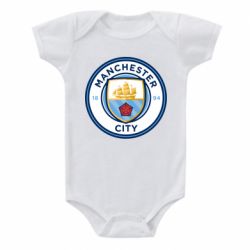 Детский бодик FC Manchester City Logo - PrintSalon
