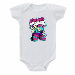 Детский бодик FnF Boy And Logo - PrintSalon