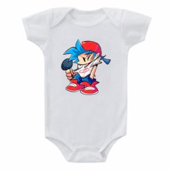 Детский бодик FNF Rapper Boy - PrintSalon