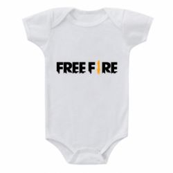 Дитячий бодік Free Fire logo - PrintSalon