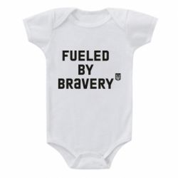 Детский бодик Fueled by bravery - PrintSalon