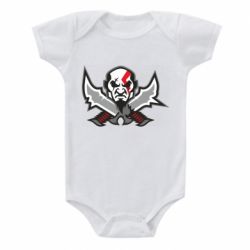 Детский бодик God of war Kratos vector - PrintSalon