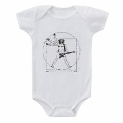 Детский бодик Guitarist Da Vinci - PrintSalon