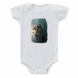 Детский бодик Хагрид в лесу - PrintSalon