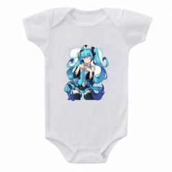 Детский бодик Hatsune Miku art - PrintSalon