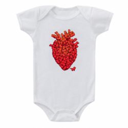 Детский бодик Heart of many cats - PrintSalon