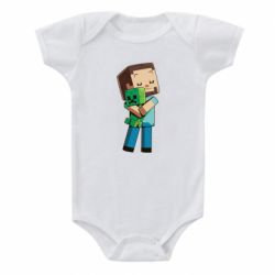 Дитячий бодік Heroes from Minecraft - PrintSalon