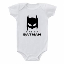 Детский бодик I Am Her Batman - PrintSalon