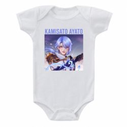 Детский бодик Kamisato Ayato - PrintSalon