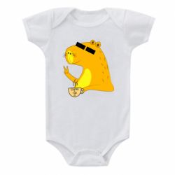 Детский бодик Капибара Программист - PrintSalon