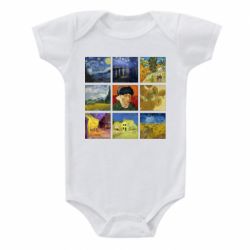 Детский бодик Картины Ван Гога - PrintSalon