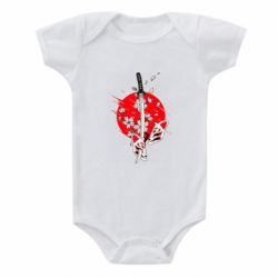 Дитячий бодік katana in sakura - PrintSalon