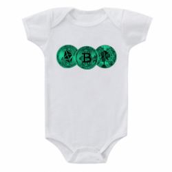 Детский бодик Криптовалюта - PrintSalon