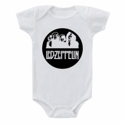 Детский бодик Led Zeppelin in a circle - PrintSalon