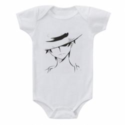 Дитячий бодік Luffy in a hat - PrintSalon