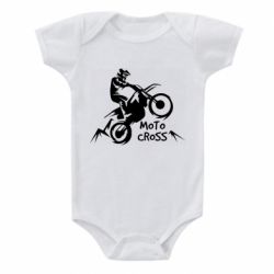 Детский бодик Motocross sport - PrintSalon