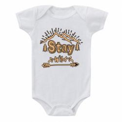 Детский бодик Mountains - Stay Wild - PrintSalon