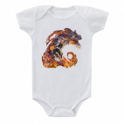 Детский бодик Natsu with a dragon - PrintSalon