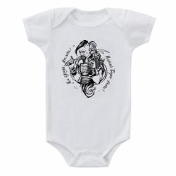 Детский бодик Не грусти казак, пусть враг плачет - PrintSalon