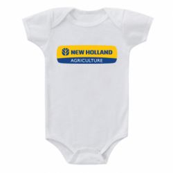 Детский бодик New holland emblem - PrintSalon
