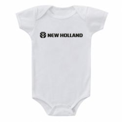 Дитячий бодік New Holland логотип - PrintSalon