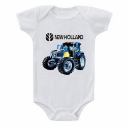 Дитячий бодік New Holland tractor - PrintSalon