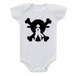 Дитячий бодік One Piece Luffy Captain - PrintSalon