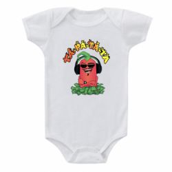 Детский бодик Перец Эдисон и доллары - PrintSalon