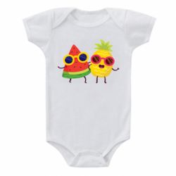 Детский бодик Pineapple with watermelon - PrintSalon