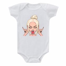 Детский бодик Punk Girl - PrintSalon