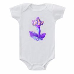 Детский бодик Purple Mermaid Barbie - PrintSalon