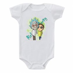 Детский бодик Rick and Morty voodoo doll - PrintSalon